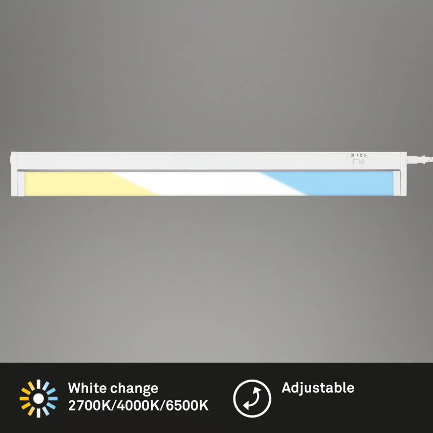 Brilo - LED svjetlo ispod ormarića LED/6W/230V 2700/4000/6500K 54,5 cm bijela