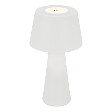 Brilo - LED vanjska stolna lampa s mogućnošću prigušivanja, punjiva LED/3,5W/5V IP44 bijela