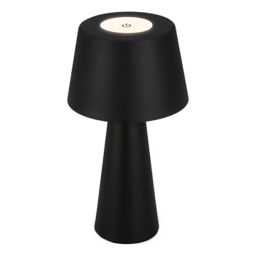Brilo - LED vanjska stolna lampa s mogućnošću prigušivanja, punjiva LED/3,5W/5V IP44 crna