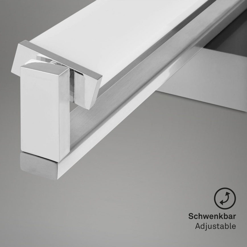 Brilo - LED Zidna svjetiljka s prigušivanjem LED/18W/230V 2700-4000K srebrna