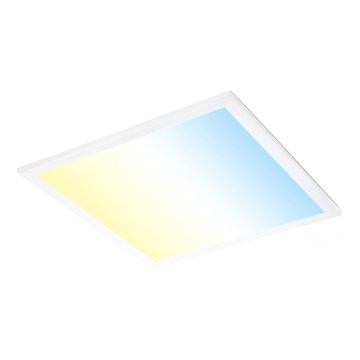 Brilo - Prigušivo LED stropno svjetlo LED/21W/230V 3000-6500K 38x38 cm bijela + daljinski upravljač