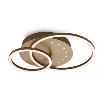 Brilo - prigušivo stropno LED svjetlo LED/26W/230V 3000K smeđe