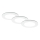 Brilo - SET 3x LED Ugradbena svjetiljka za kupaonicu LED/4W/230V IP44 3000/4000K bijela