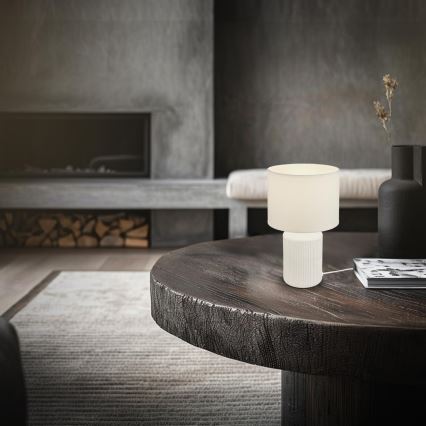 Brilo - Stolna lampa INO 1xE14/10W/230V bijela