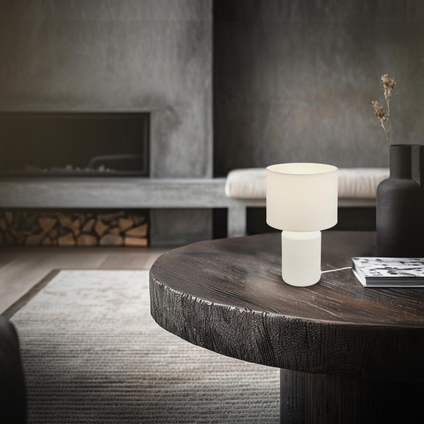 Brilo - Stolna lampa INO 1xE14/10W/230V bijela