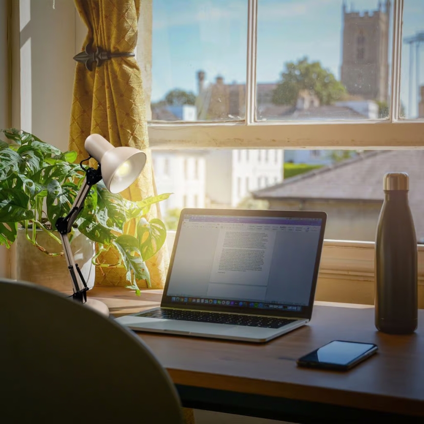 Brilo - Stolna lampa PIXA 1xE14/25W/230V bež