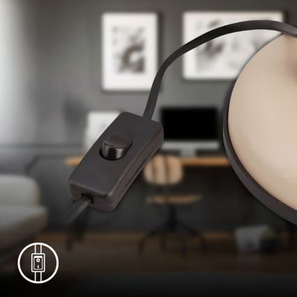 Brilo - Stolna lampa PIXA 1xE14/25W/230V bež