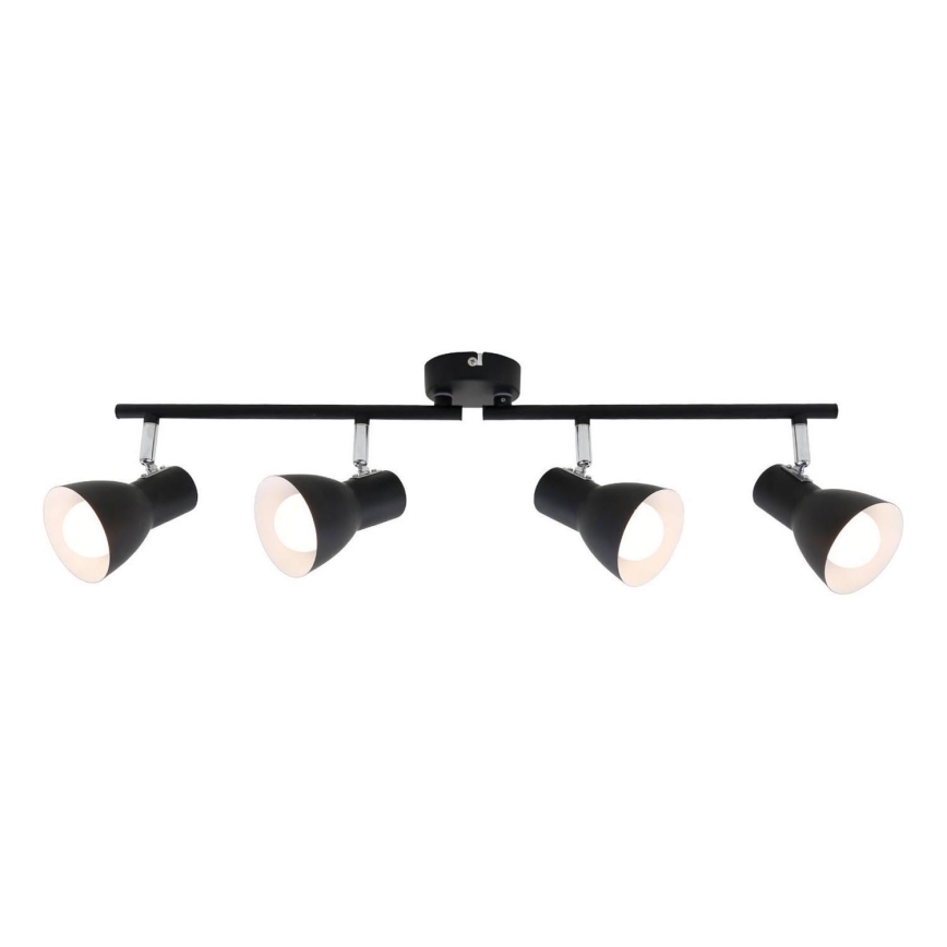 Briloner 10698890 - Reflektorska svjetiljka 4xE14/25W/230V crna