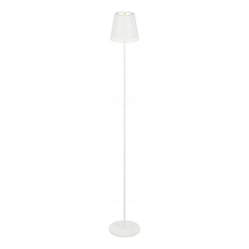 Briloner 1438016 - LED dimerabilna dodirna podna lampa 3u1 LED/3,5W/5V IP44 3000K 38-130 cm bijela