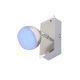 Briloner 2040-012 - LED RGB Prigušiva reflektorska svjetiljka 1xLED/3,3W/230V + daljinski upravljač