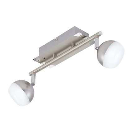 Briloner 2040-022 - LED RGB prigušivačka s reflektorom 2xLED/3,3W/230V + daljinski upravljač