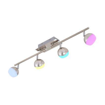 Briloner 2040-042 - LED RGB prigušivačka za ugradbene reflektore BAFFLE 4xLED/3,3W/230V + daljinski upravljač