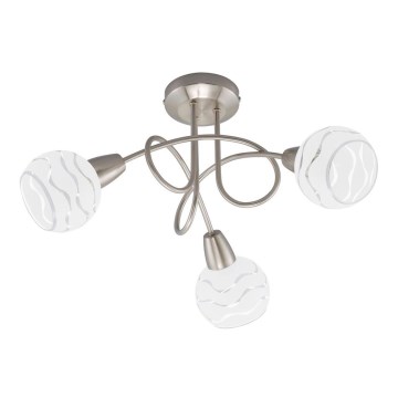 Briloner 2046-032 - Nadgradni luster VIOLA 3xE14/40W/230V
