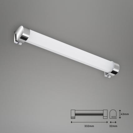 Briloner 2059-018 - LED Rasvjeta za ogledalo u kupaonici SPLASH LED/8W/230V IP44