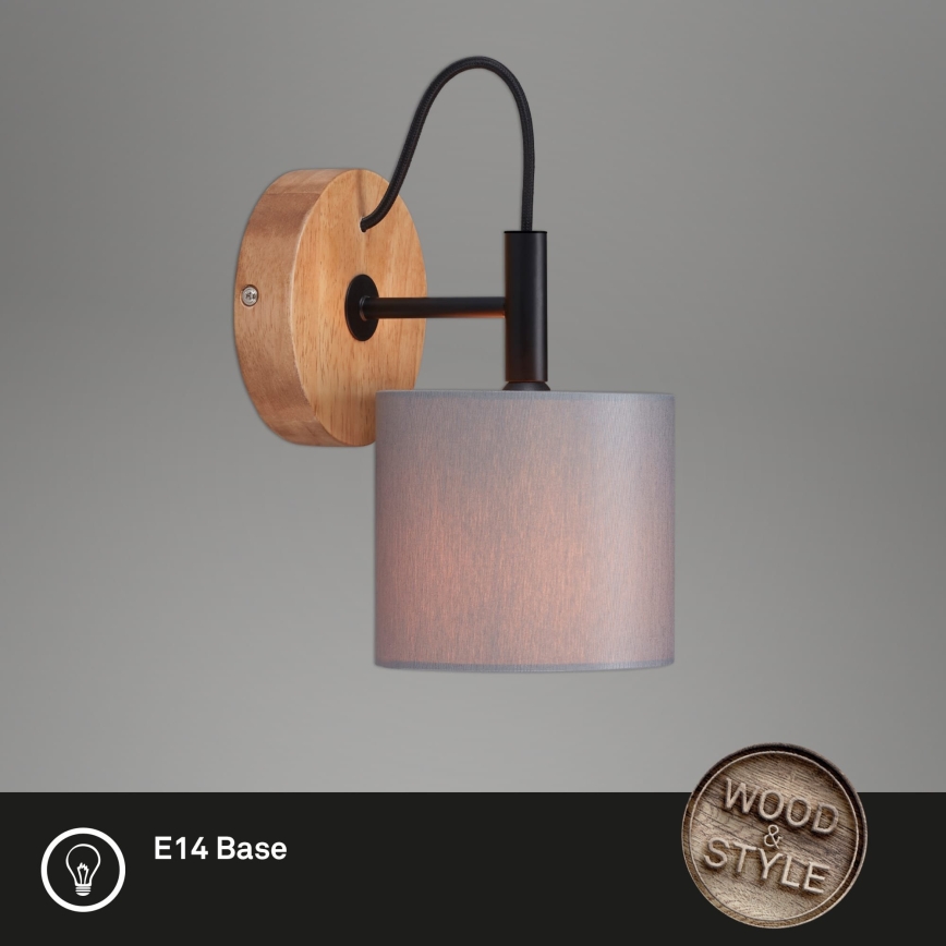 Briloner 2075-014 - Zidna svjetiljka RHON 1xE14/25W/230V