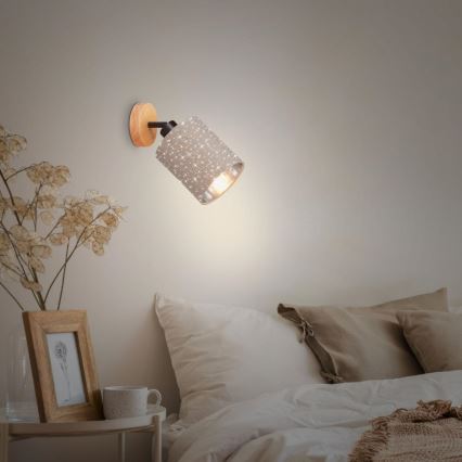 Briloner 2078-011 - Zidna reflektorska svjetiljka SPOTLIGHT 1xE27/25W/230V bež