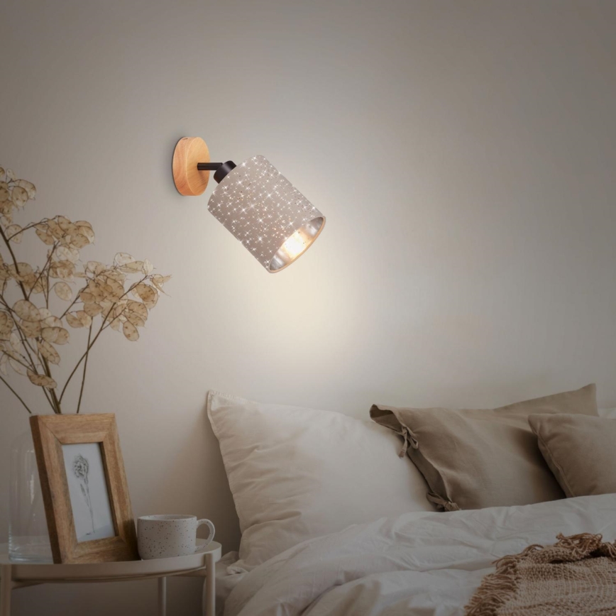 Briloner 2078-011 - Zidna reflektorska svjetiljka SPOTLIGHT 1xE27/25W/230V bež
