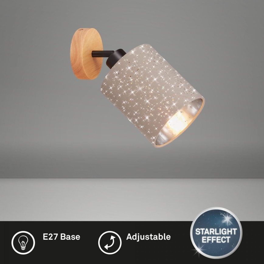 Briloner 2078-011 - Zidna reflektorska svjetiljka SPOTLIGHT 1xE27/25W/230V bež