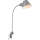 Briloner 2079-014 - Zidna fleksibilna lampa 1xE27/10W/230V srebrna