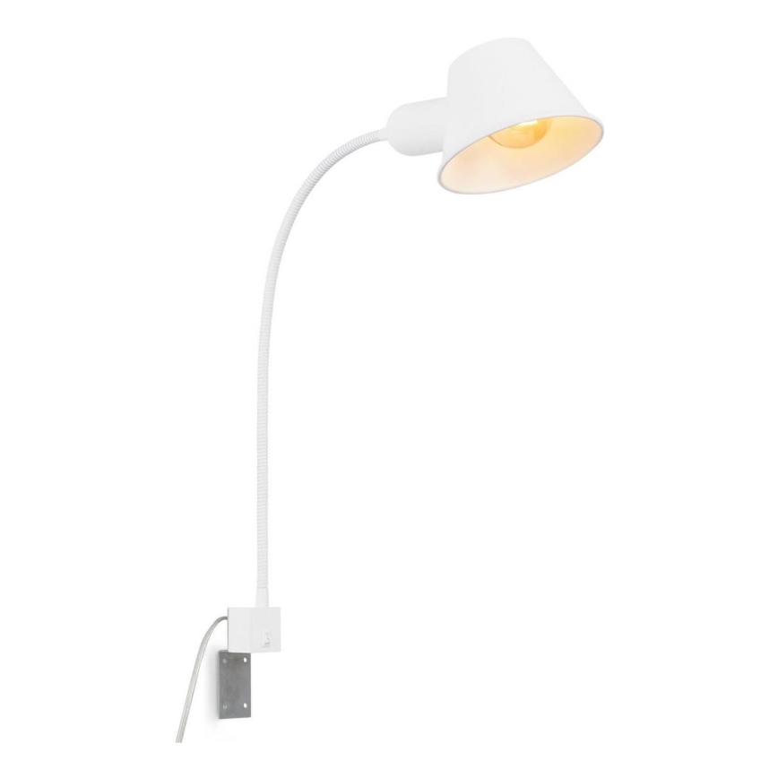 Briloner 2079-016 - Zidna fleksibilna lampa 1xE27/10W/230V bijela