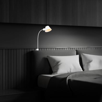 Briloner 2079-016 - Zidna fleksibilna lampa 1xE27/10W/230V bijela