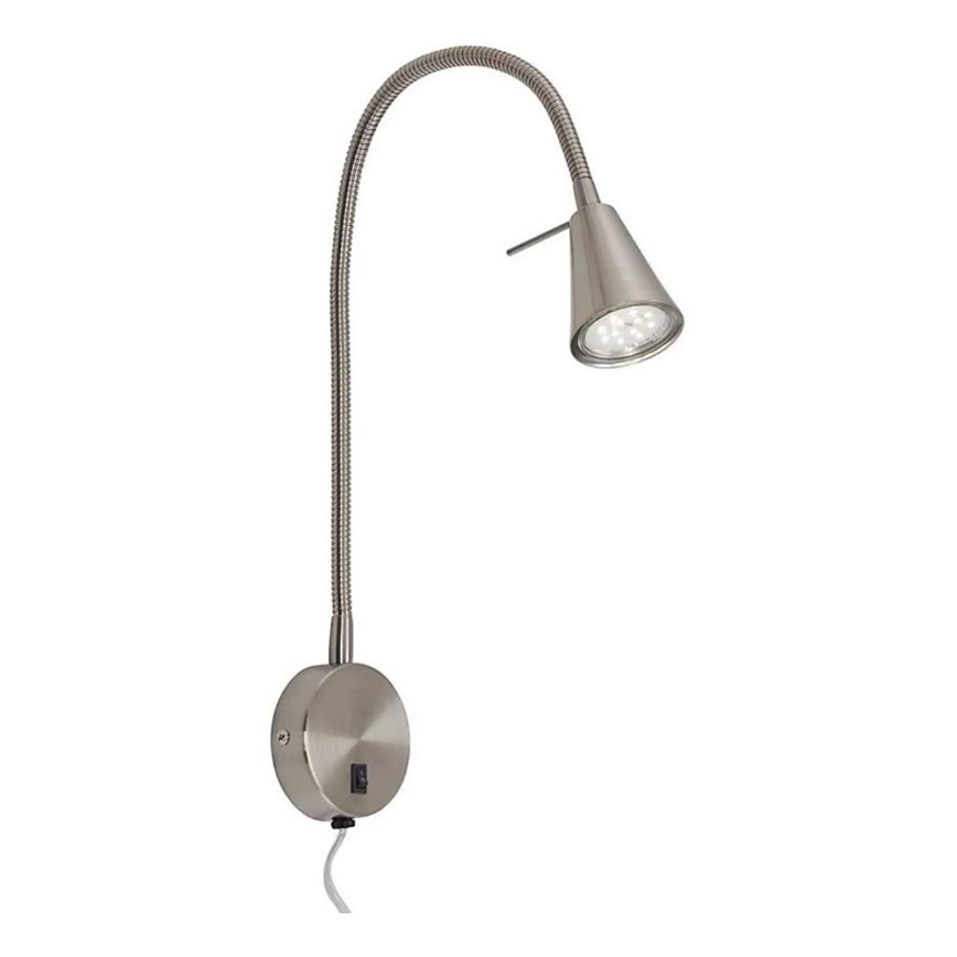 Briloner 2082-012 - LED Zidna lampa COMFORT LIGHT 1xGU10/5W/230V mat krom