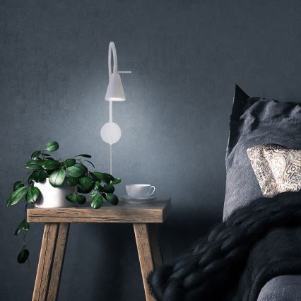 Briloner 2082-016 - LED Zidna lampa COMFORT LIGHT 1xGU10/5W/230V bijela