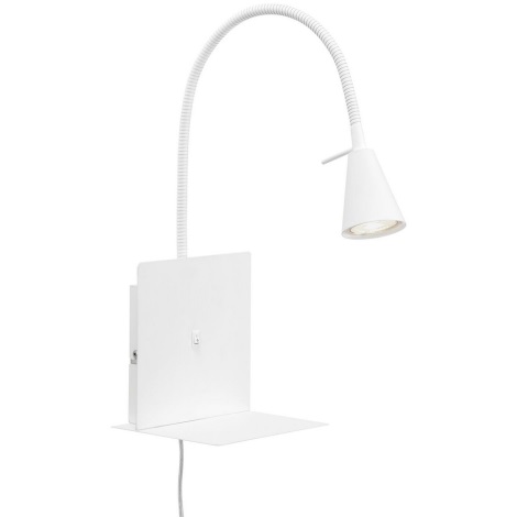 Briloner 2083-016 - LED Zidna lampa s policom COMFORT LIGHT 1xGU10/5W/230V