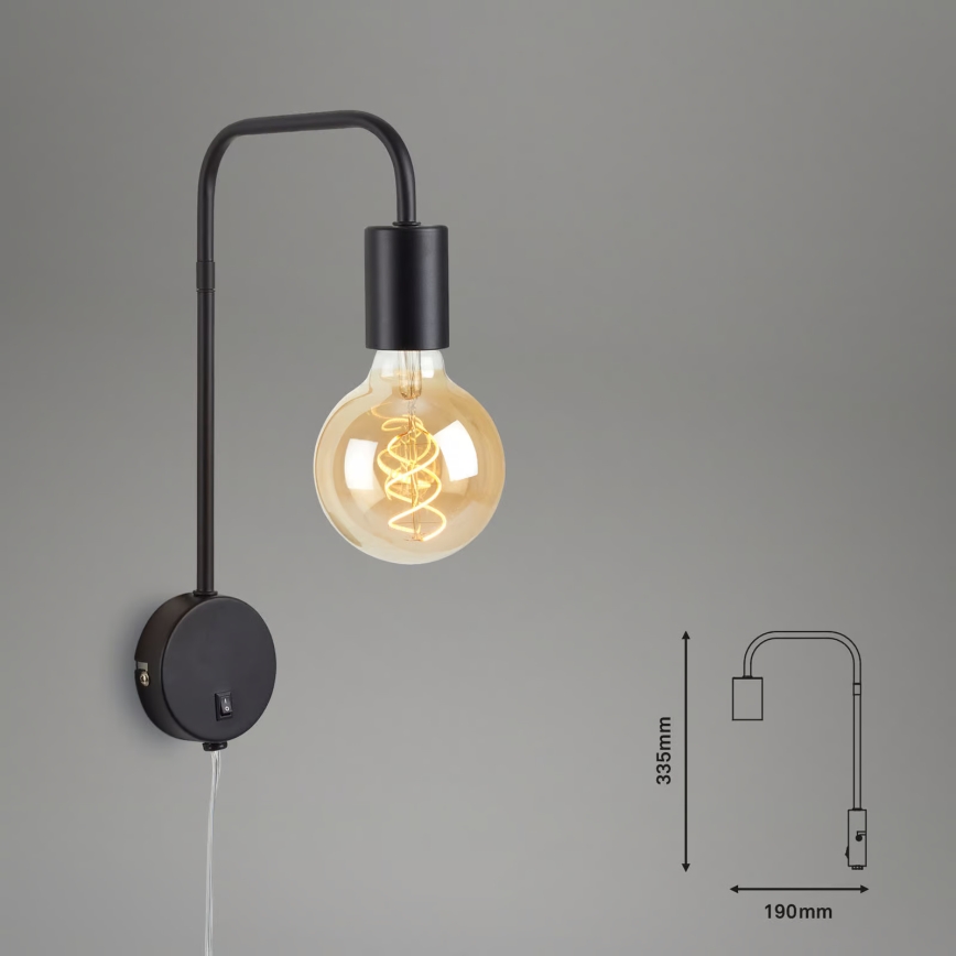 Briloner 2086-015 - Zidna svjetiljka 1xE27/10W/230V