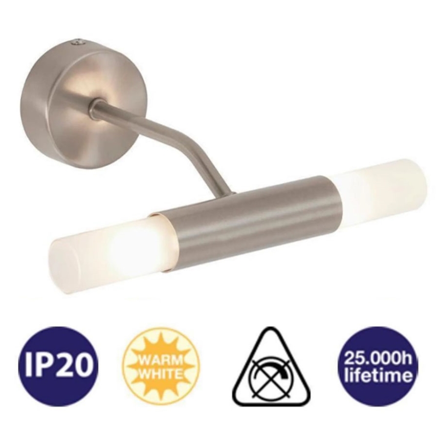 Briloner 2096-022 - LED Zidna svjetiljka 2xG9/2,25W/230V