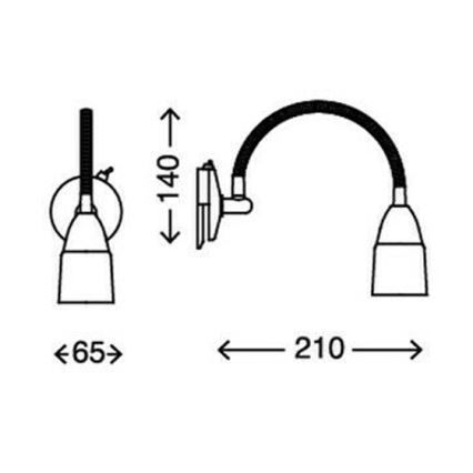 Briloner 2097-018 - LED Osvjetljenje ogledala SPLASH 1xG9/2,5W/230V