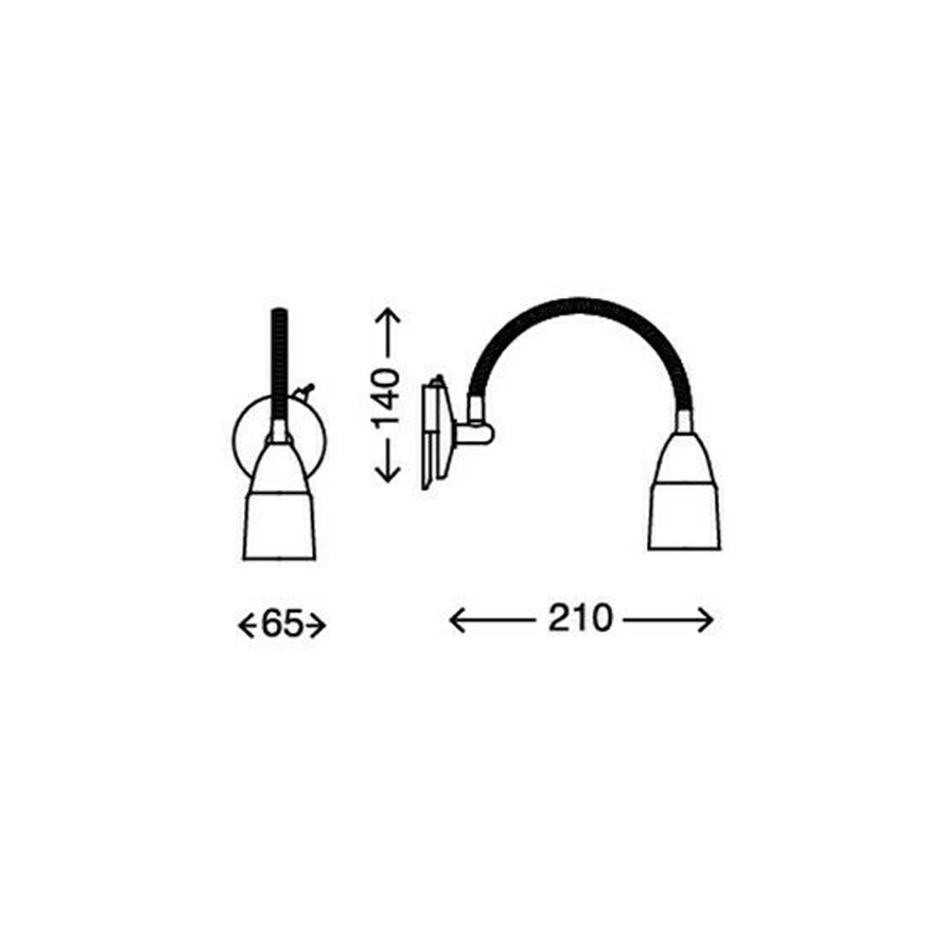 Briloner 2097-018 - LED Osvjetljenje ogledala SPLASH 1xG9/2,5W/230V