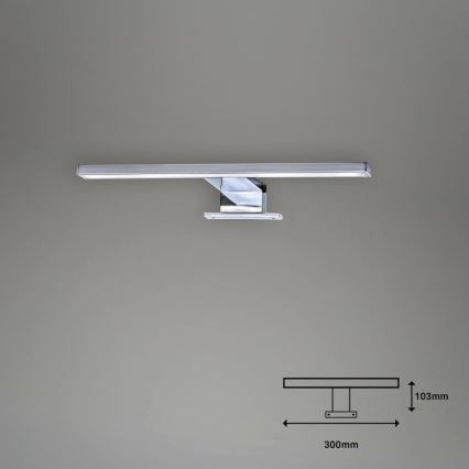 Briloner 2104-018 - LED kupaonska rasvjeta za ogledalo DUN LED/5W/230V 30 cm IP44