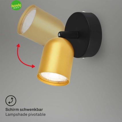 Briloner 2145-017 - Zidna reflektorska svjetiljka 1xGU10/9W/230V