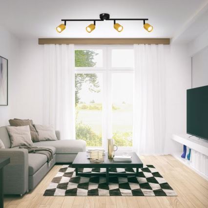 Briloner 2145-047 - Stropna reflektorska svjetiljka 4xGU10/9W/230V