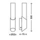 Briloner 2164-012 - Zidna svjetiljka SPLASH 1xE14/40W/230V