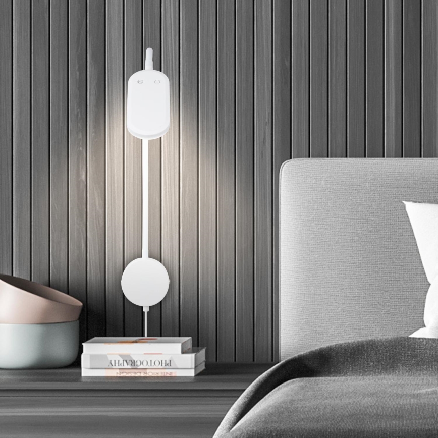 Briloner 2177016 - LED prigušivačka fleksibilna zidna lampa LED/6W/230V bijela