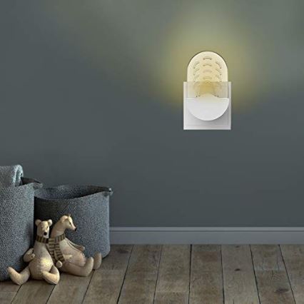 Briloner 2284-016 - LED lampa za utičnicu NIGHT 1xLED/0,5W/230V