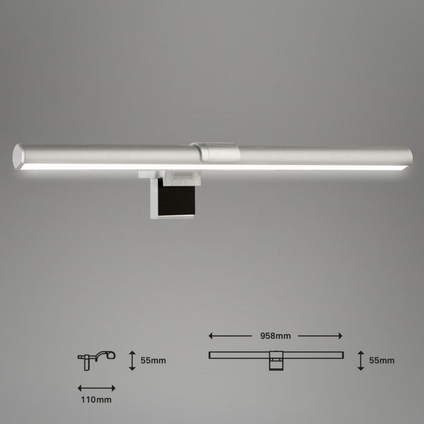 Briloner 2303-014 - LED prigušivo za osvjetljenje monitora LED/3,5W/5V 3000/4500/6500K