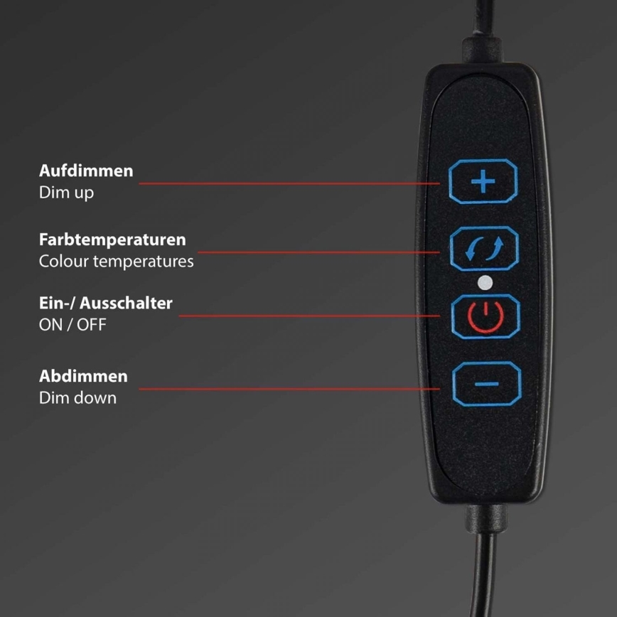 Briloner 2303-015 - LED Prigušivo osvjetljenje za monitor LED/3,5W/230V 2700/4000/6500K