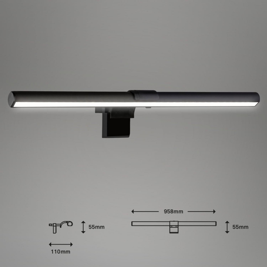 Briloner 2303-015 - LED Prigušivo osvjetljenje za monitor LED/3,5W/230V 2700/4000/6500K
