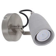 Briloner 2529-012 - LED Zidna reflektorska svjetiljka THIMBLE 1xGU10/5W/230V beton