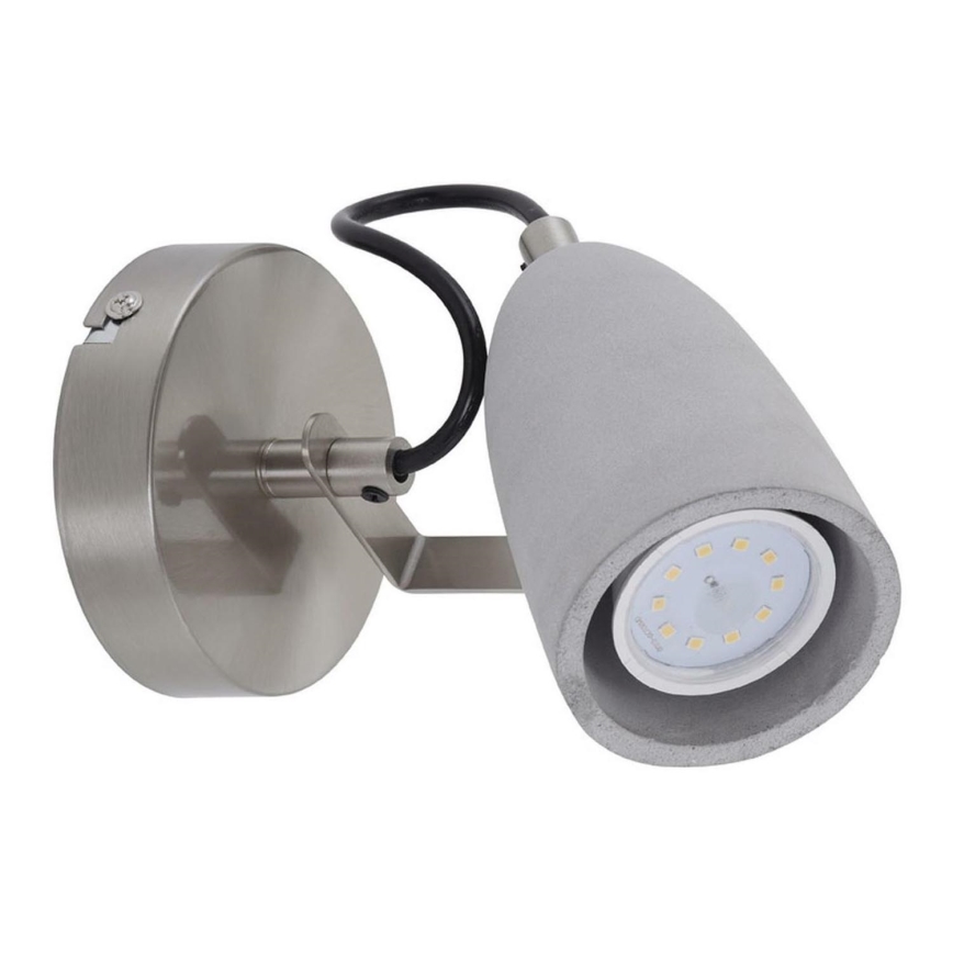 Briloner 2529-012 - LED Zidna reflektorska svjetiljka THIMBLE 1xGU10/5W/230V beton