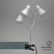 Briloner 2615-014P - LED Lampa s kvačicom GRIP LED/2,5W/230V srebrna