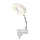 Briloner - 2651-016P - LED Zidna lampa za utičnicu CIRCO LED/4W/230V