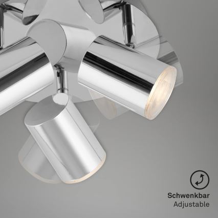 Briloner 2731-038 - Spot svjetiljka CUP 3xGU10/5W/230V sjajni krom