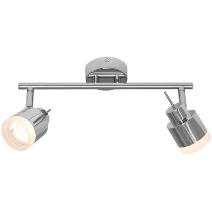 Briloner 2733-028 - LED Reflektorska svjetiljka za kupaonicu SPLASH 2xLED/4W/230V