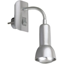 Briloner 2739-014P - Svjetiljka za utičnicu 1xE14/25W/230V