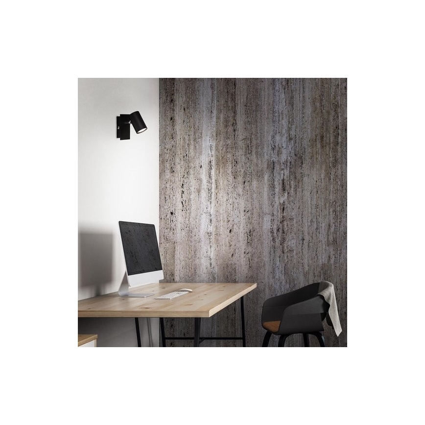 Briloner 2857-015 - Zidna reflektorska svjetiljka SPOT 1xGU10/40W/230V crna