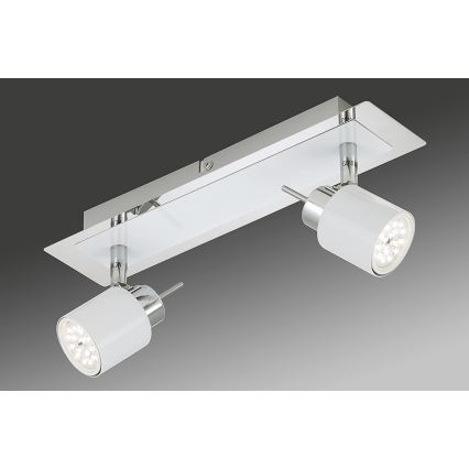 Briloner 2866-026 - LED Reflektorska svjetiljka SPOT 2xGU10/5W/230V